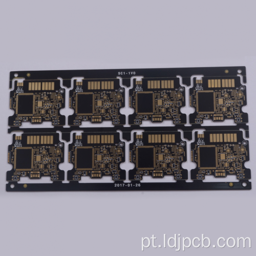 Design de PCB de um lados 2 players de alumínio PCB Design